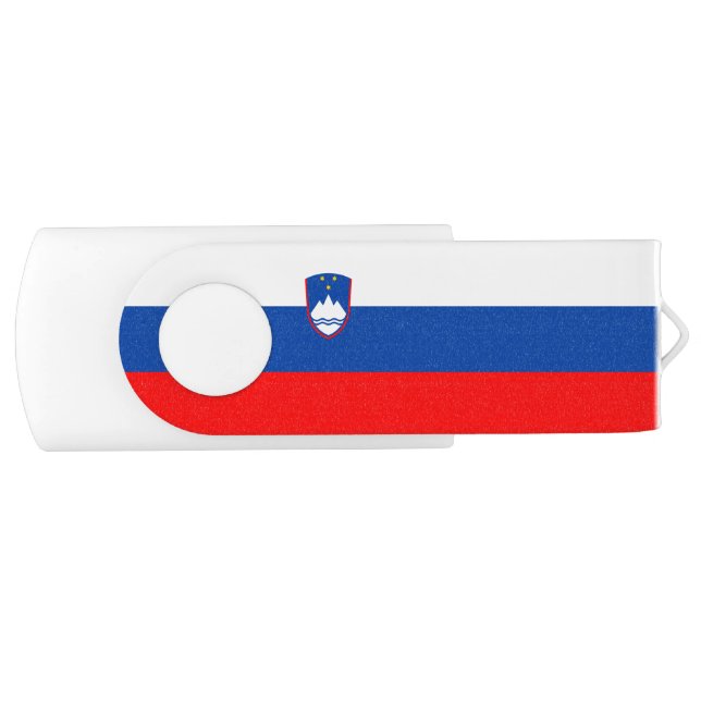 Slovenia Flag Flash Drive (Front)