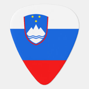 Slovenia Flag Guitar Pick