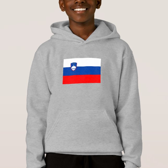 Slovenia Flag Hoodie (Front)