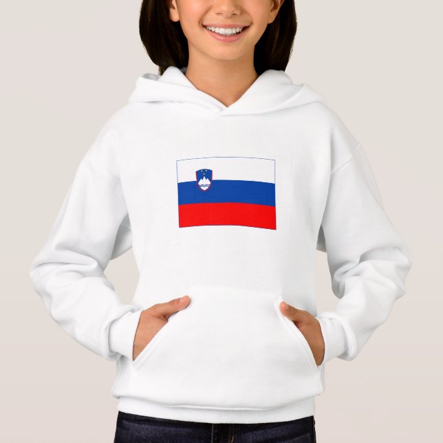 Slovenia Flag Hoodie (Front)