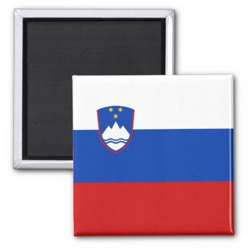 Slovenia Flag Magnet