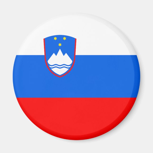 Slovenia Flag Magnet (Front)