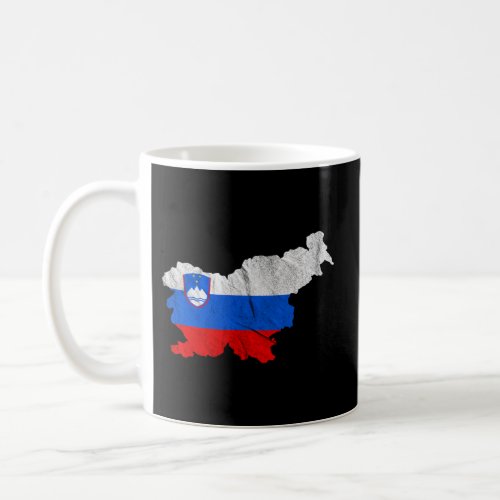 Slovenia Flag Map Slovenia Slovenia Coffee Mug