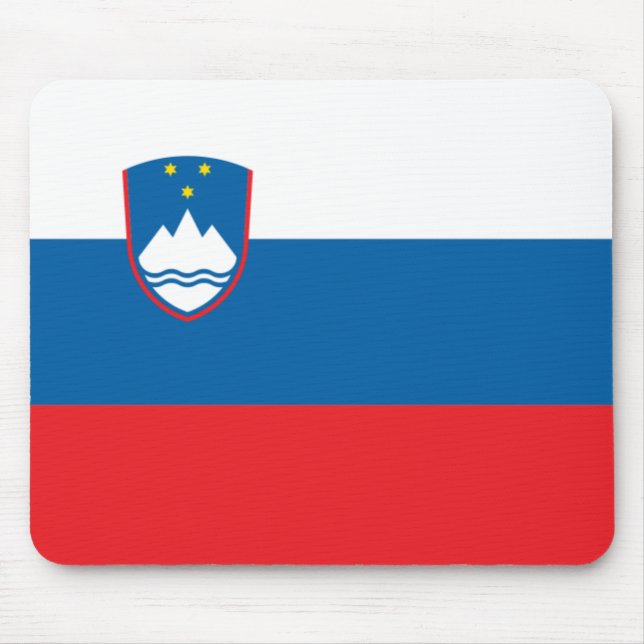 slovenia flag mouse pad (Front)