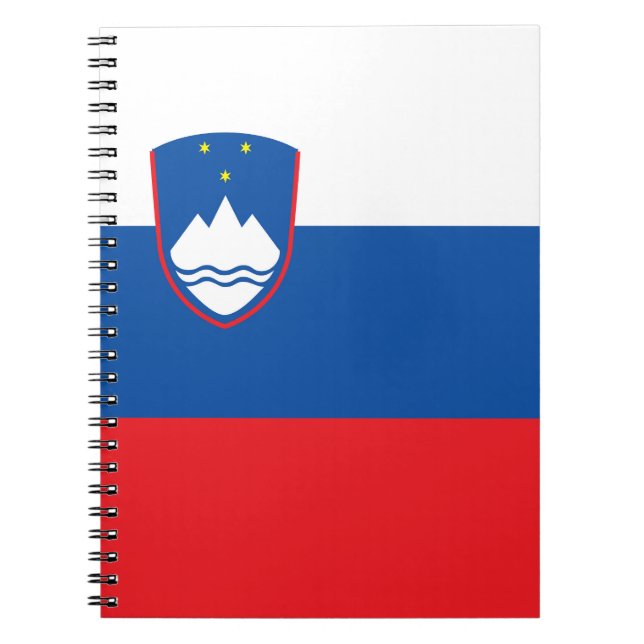 Slovenia flag notebook (Front)