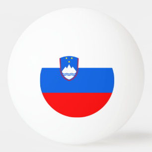 Slovenia Flag Ping Pong Ball