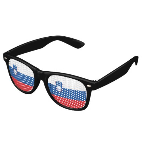 Slovenia flag retro sunglasses