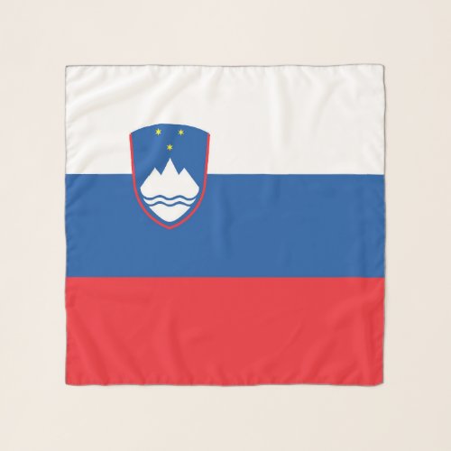 Slovenia flag scarf