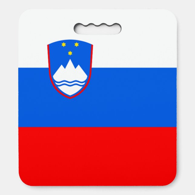 Slovenia Flag Seat Cushion (Front Vertical)