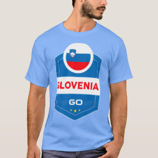 SLOVENIA FLAG SHIELD T-Shirt