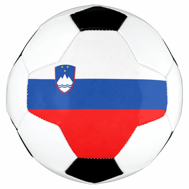 Slovenia Flag Soccer Ball (Front)