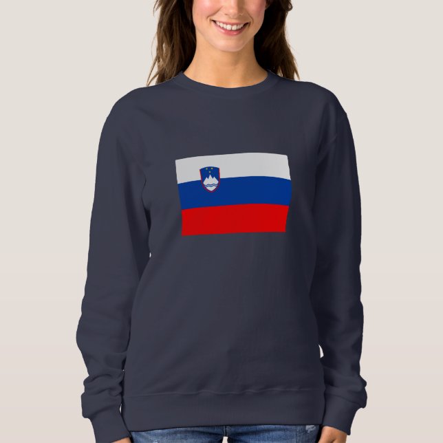 Slovenia Flag Sweatshirt (Front)