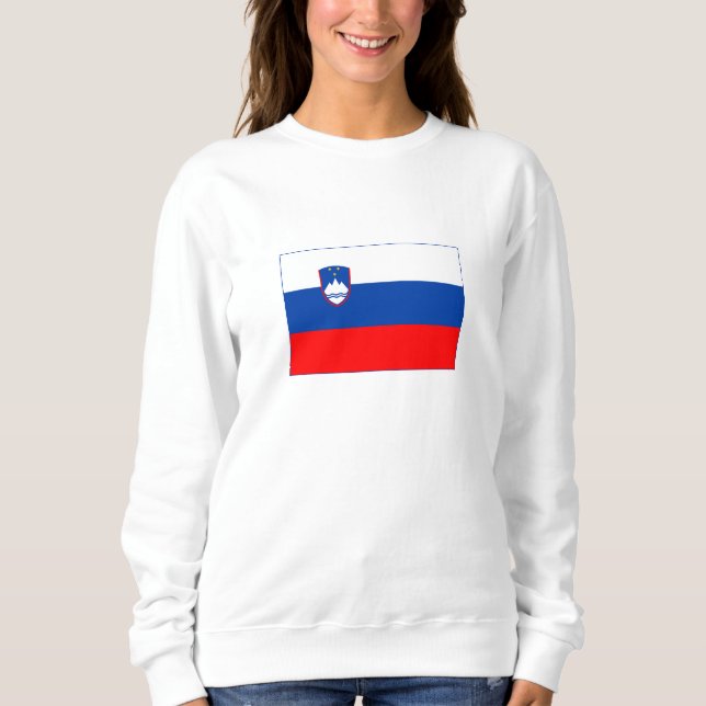 Slovenia Flag Sweatshirt (Front)