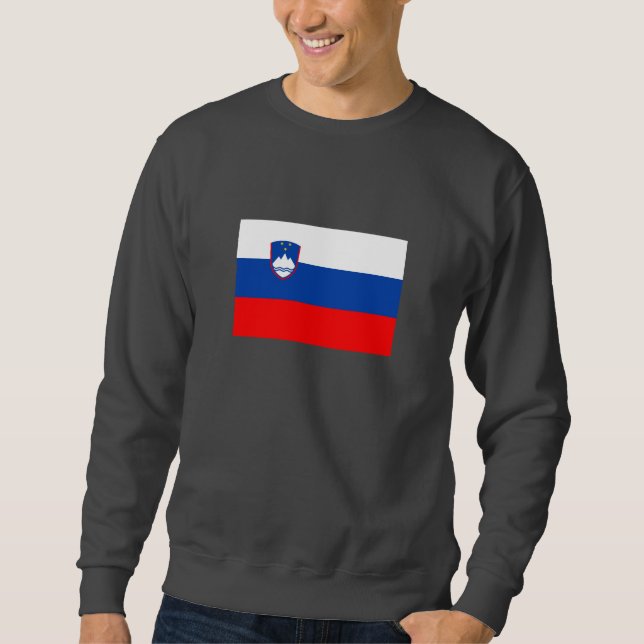 Slovenia Flag Sweatshirt (Front)