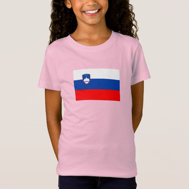Slovenia Flag T-Shirt (Front)