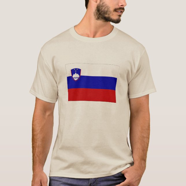 Slovenia Flag T-Shirt (Front)