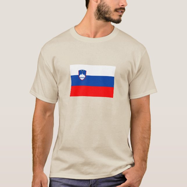 Slovenia Flag T-Shirt (Front)
