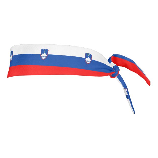 Slovenia Flag Tie Headband (Rotate 90)