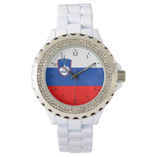 Slovenia Flag Watch (Front)