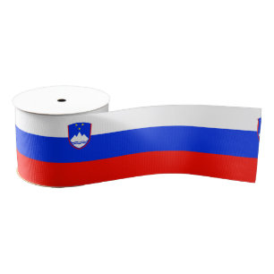 Slovenia Grosgrain Ribbon