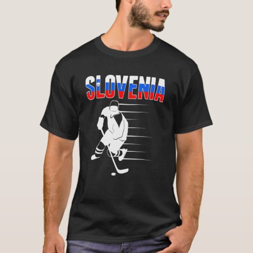 Slovenia Ice Hockey Fans   Slovenian Hockey Team S T_Shirt