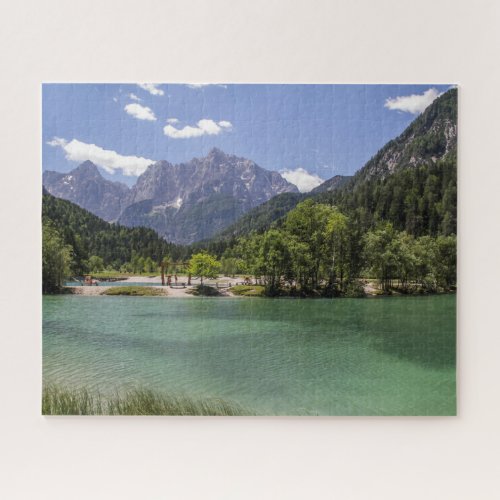 Slovenia Jigsaw Puzzle _ Lake Jasna