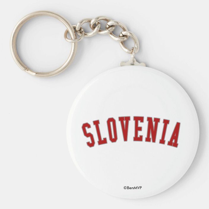Slovenia Keychain