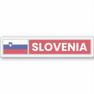 Slovenia National Flag Sticker