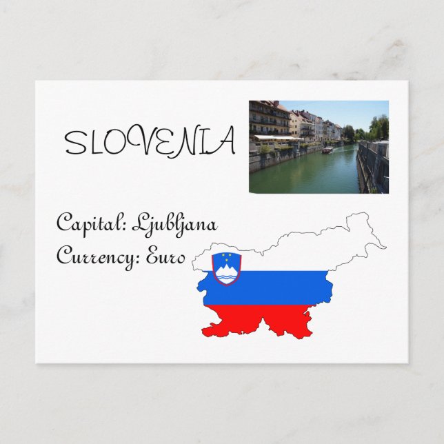 Slovenia Postcard (Front)