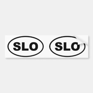 Slovenia SLO European oval Bumper Sticker