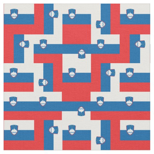Slovenia & Slovenia Flag fashion, travel/sports Fabric