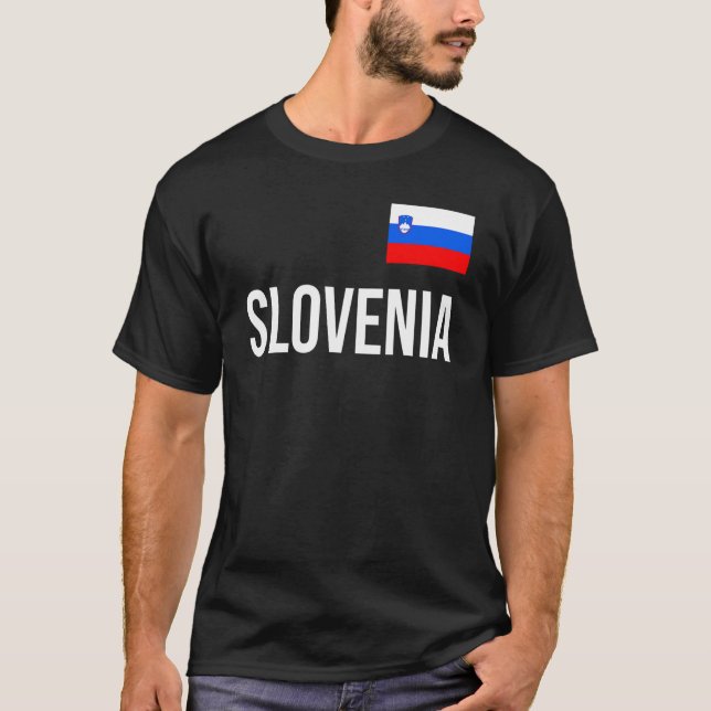 Slovenia Women Men Kids Slovenia Flag Souvenir T-Shirt (Front)