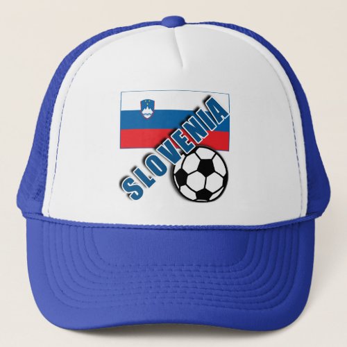 SLOVENIA World Soccer Fan Tshirts Trucker Hat