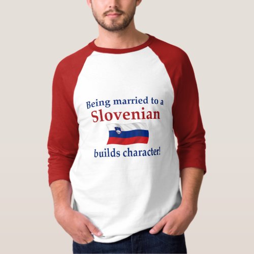 Slovenian Builds Character T_Shirt