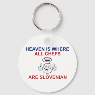 Slovenian Chefs Keychain