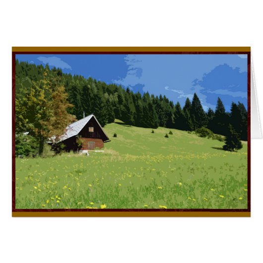 Slovenian countryside cards (Front Horizontal)