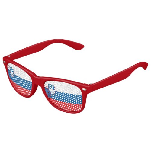 Slovenian flag kids sunglasses