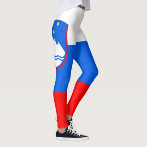 Slovenian Flag Leggings