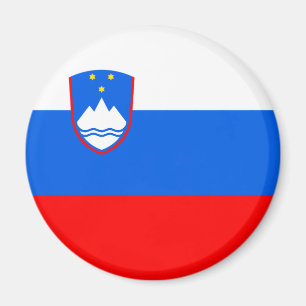 Slovenian Flag Magnet