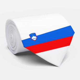 Slovenian Flag Neck Tie