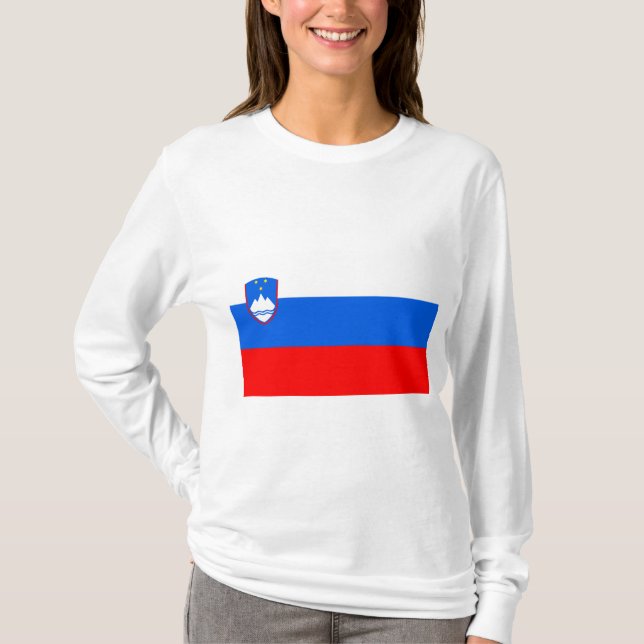 Slovenian Flag T-Shirt (Front)