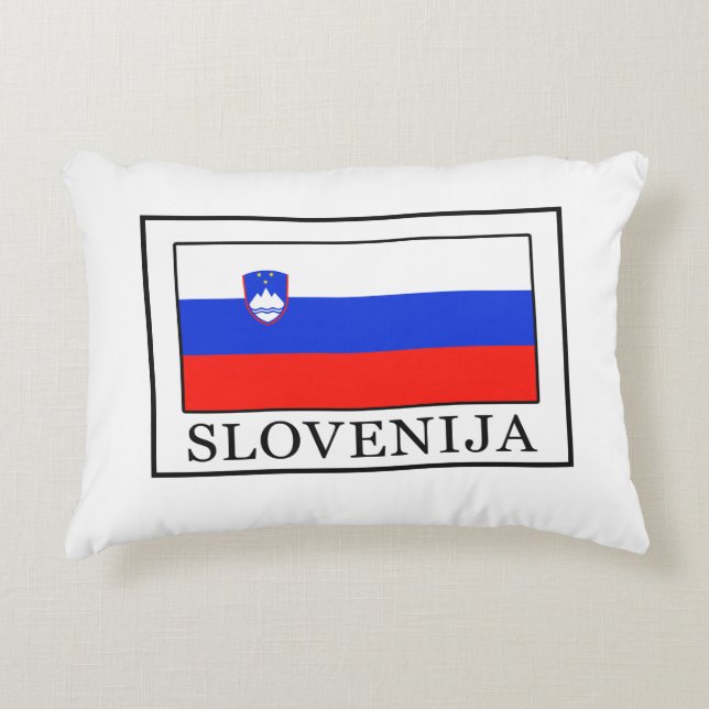 Slovenija Accent Pillow (Front)