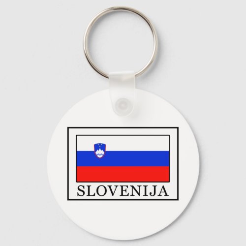 Slovenija Keychain