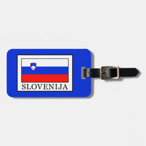 Slovenija Luggage Tag