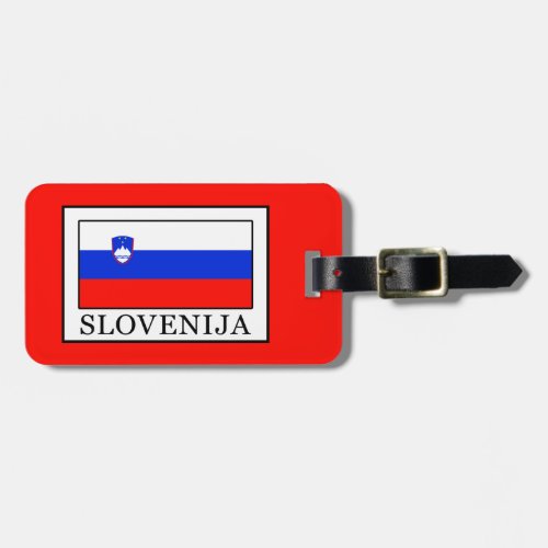 Slovenija Luggage Tag