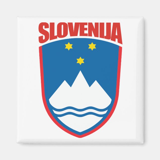 Slovenija (Slovenia) Magnet (Front)