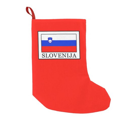 Slovenija Small Christmas Stocking