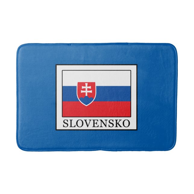 Slovensko Bathroom Mat (Front)