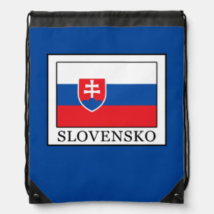 Slovensko Drawstring Bag