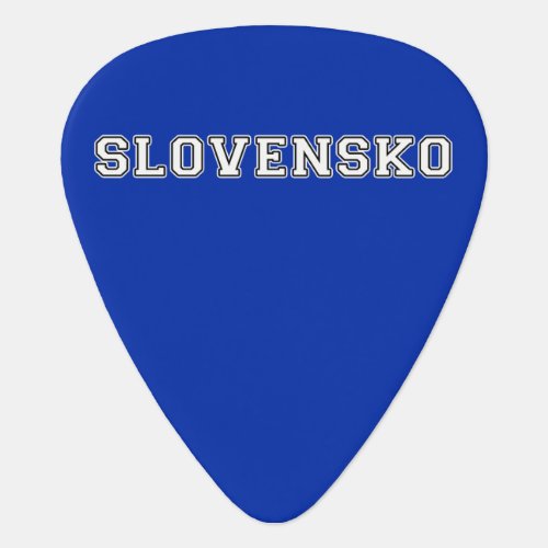 Slovensko Guitar Pick